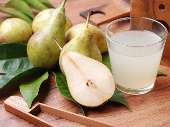 The Health Benefits Of Pear Juice Are Amazing.